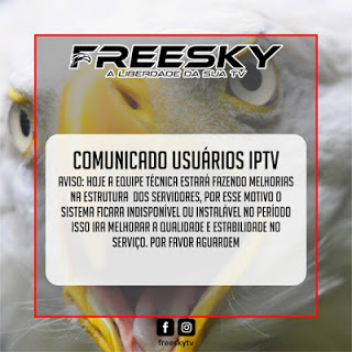 comunicado freesky 14/11/2020