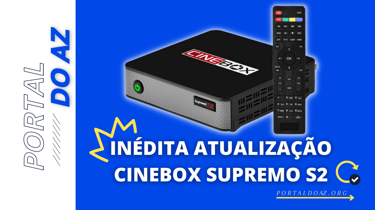 INÉDITA ATUALIZAÇÃO CINEBOX SUPREMO S 2