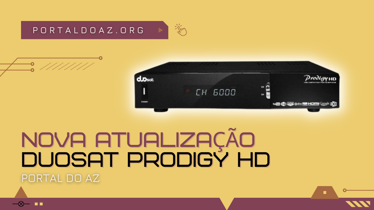 NOVA SOLUÇÃO DUOSAT PRODIGY HD - 2023