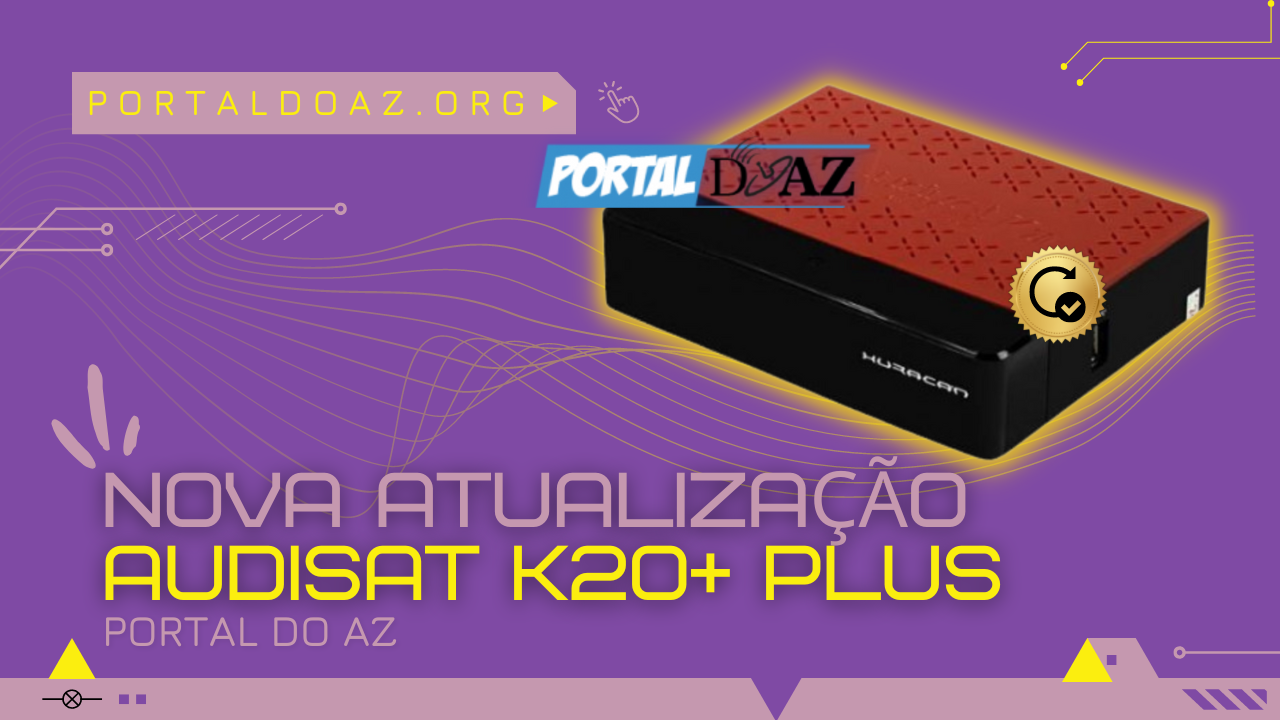 NOVA SOLUÇÃO AUDISAT K20+ PLUS - 2023