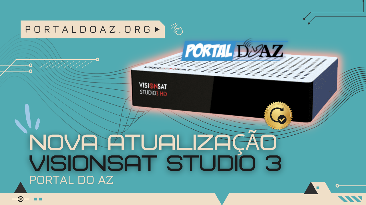 NOVA SOLUÇÃO VISIONSAT STUDIO 3 - 2023