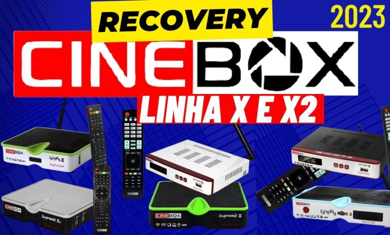 Recovery Cinebox Linha X e X2